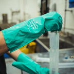 SHOWA 719 Nitrile Unlined Chemical Resistant Safety Glove - Image 6