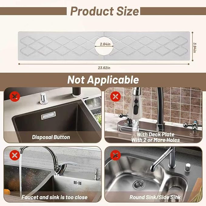 Faucet Mat for Kitchen Sink - Image 4