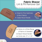 Cashmere Pill Remover Comb & Multi Fabric Shaver Depilling Sweater Fuzz Comb - Image 3