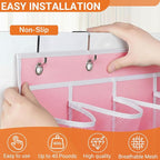 40-Pocket Over the Door Shoe Organizer - Image 5