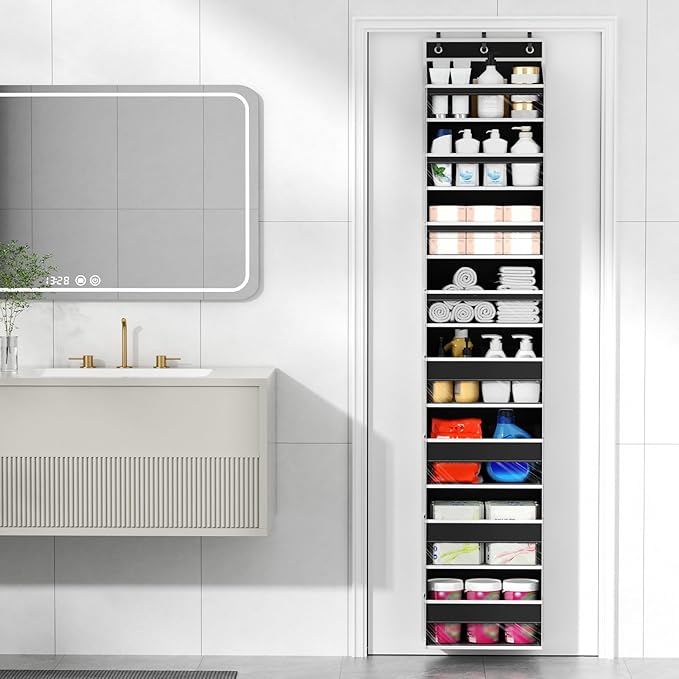 Over The Door Organizer, 8 Shelf Door Hanging Organizers - Image 2