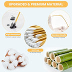 500PCS 6" Cotton Swabs in Storage Box - Image 3