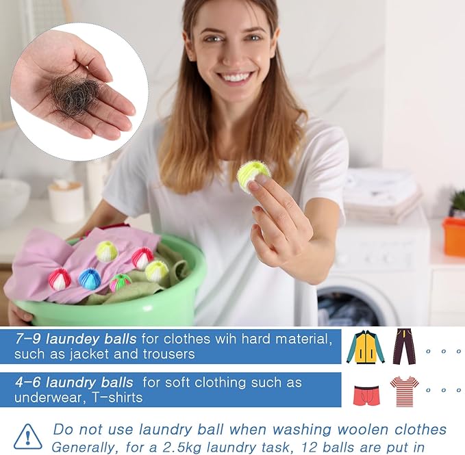Blulu 12 Pieces Pet Hair Remover - Image 3