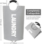 ZEROJETLAG 115L X-Large Laundry Basket Collapsible Hamper - Image 2