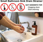 1.0" Small Drain Strainer, Sink Drain Hair Catcher, Bathroom Sink Drain Strainer - Image 6