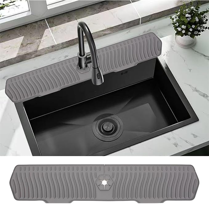 30 Inch Sink Splash Guard, Large Size Kitchen Sink Splash Guard, Longer by EORROE