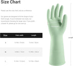 ThxToms 4 Pairs Reusable Rubber Gloves, 10mil Thick Heavy Duty Dishwashing & - Image 7