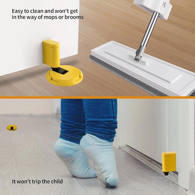 Bak Bo Windproof Door Stoppers 1 Pack Adjustable Bottom of Door Holder Indoor - Image 5
