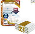 TAILI 4 Pack Vacuum Storage Bags, Jumbo Vacuum Seal Bags by TAILI