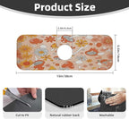 Mushroom Magic Retro Floral Bold Kitchen sink faucet pad, strong water - Image 2