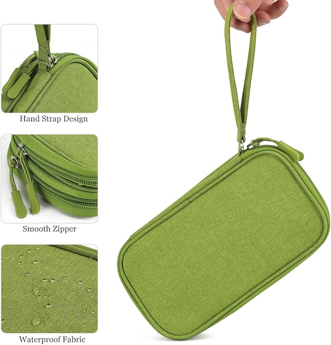 Electronic Organizer Travel USB Cable Accessories Bag/Case, Waterproof - Image 7