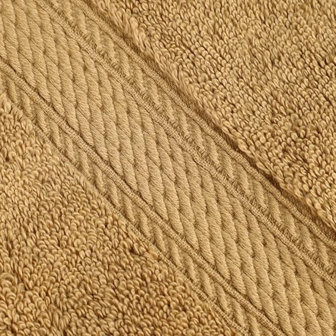 SUPERIOR Egyptian Cotton Pile Hand Towel Set of 4, Ultra Soft Luxury Towels - Image 3