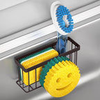 Sponge Holder Smiley Face, Sink Caddy by MURLONG