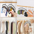 Legging Hangers for Closet Organizer, Hat Hangers for Closet 4 Pack - Image 5