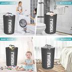 StorageRight 115L Large Laundry Basket, Laundry Hamper, Dirty Clothes Hamper - Image 6