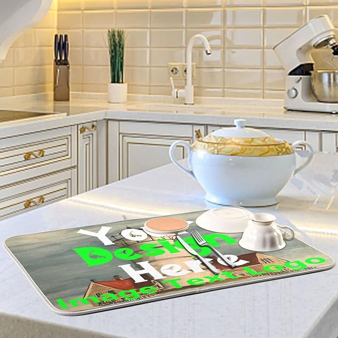Custom Personalized Dish Drying Mat - Image 6