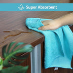 HOMEXCEL Microfiber Cleaning Cloth, 50 Pack Cleaning Rags, Cleaning Towels - Image 4