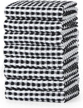 SALAS Cotton Dish Towels for Kitchen Drying Dishes, Lattice Terry Kitchen Cloths by Unknown