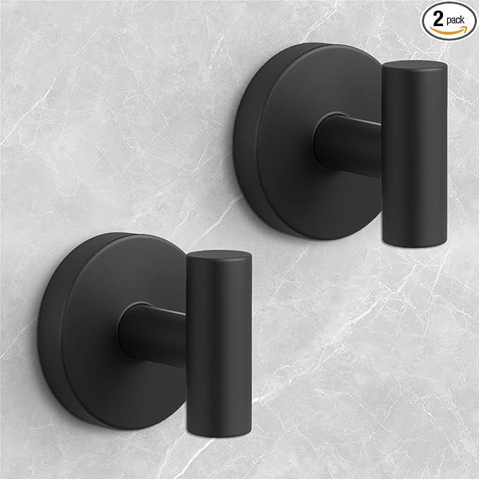 Shower Hooks for Inside Shower, No-Drill Removable&Reusable Towel Hooks for by WingWider