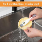 2 Pcs Multifunctional Cup Lid Cleaning Brush and Straw Cleaner Brush Set - Image 6