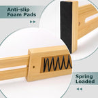 Lzerking Kitchen Drawer Dividers 4 Pack, Adjustable Bamboo Drawer Organizer - Image 7