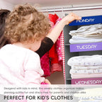 VERONLY Weekly Hanging Closet Organizer - Image 4