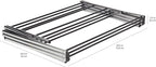 Amazon Basics Foldable Portable Metal Clothes Drying Rack - Image 5