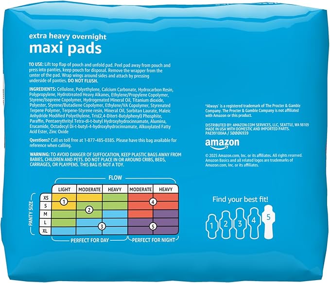 Amazon Basics Thick Maxi Pads - Image 2