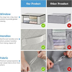 HomeHacks Storage 10-Pack Clothes Organizer Storage Bags Foldable Storage Box - Image 5