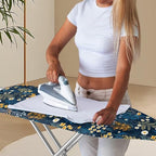 Retro Floral Print Ironing Board Cover Home Decor Accessories Iron Board Pad - Image 3
