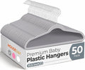 HOUSE DAY 13.5 Inch Kids Hangers 50 Pack by HOUSEDAY