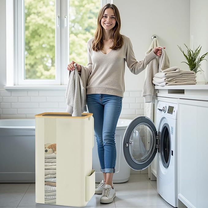 Laundry Basket Clothes Hamper - Image 5