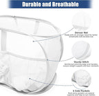 Collapsible Laundry Baskets, Upgrade Pop Up Laundry Hamper - Image 5