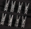 20Pcs Clear Plastic Clothes Pins, Clothes Line String Clips, Mini Clothes Pins by GANPUB