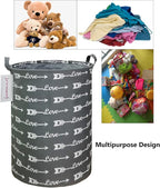 QUEENLALA Large Storage Basket, Laundry Hamper/Bathroom/Home Decor/Collapsible - Image 8