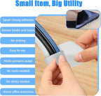 80PCS Hook and Loop Cable Ties, Hook and Loop Cable Straps, Under Desk Cable - Image 4