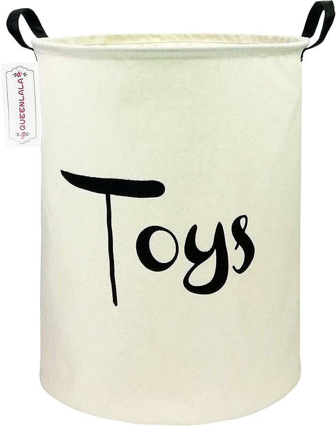 QUEENLALA Large Storage Basket, Laundry Hamper/Bathroom/Home Decor/Collapsible by QUEENLALA