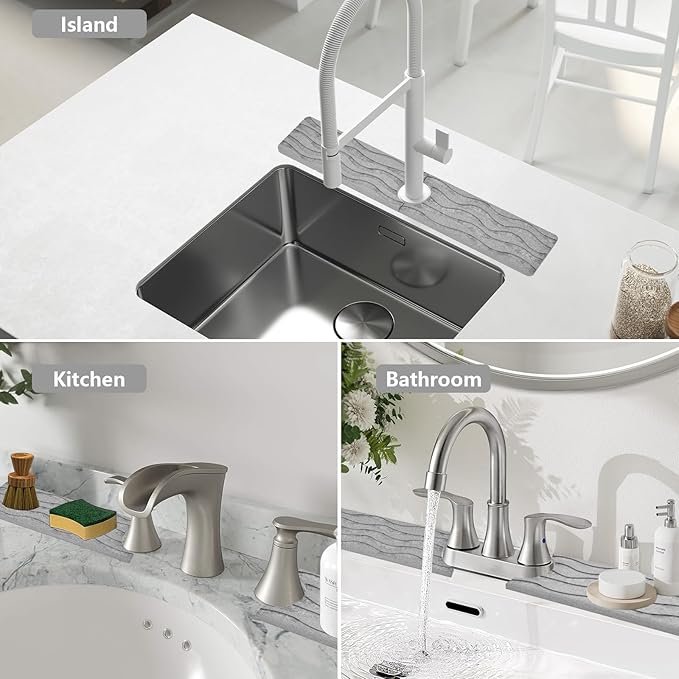 Stone Faucet Mat for Kitchen Sink - Image 7