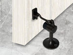QCAA Solid Brass Door Stop, 3-15/16" Height, Satin Chrome, 1 Pack - Image 7