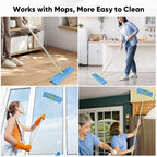 HOMEXCEL Microfiber Glass Cleaning Cloth 12 PK, Lint Free Streak Free, Reusable - Image 7