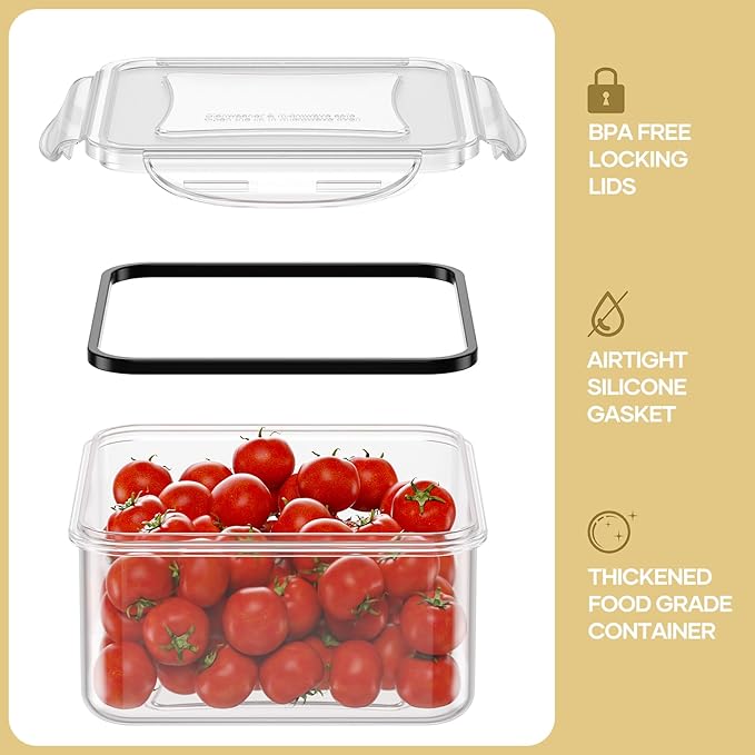 50-Piece Food Storage Containers - Image 4