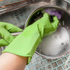 ForPro Natural Rubber Gloves, 6 Pairs Reusable Multi-Purpose Household Cleaning - Image 6