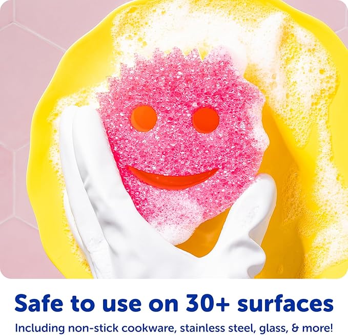 Scrub Daddy 4 Scrub Daddy Sponges & 4 Scrub Mommy Kitchen Sponges - Image 5