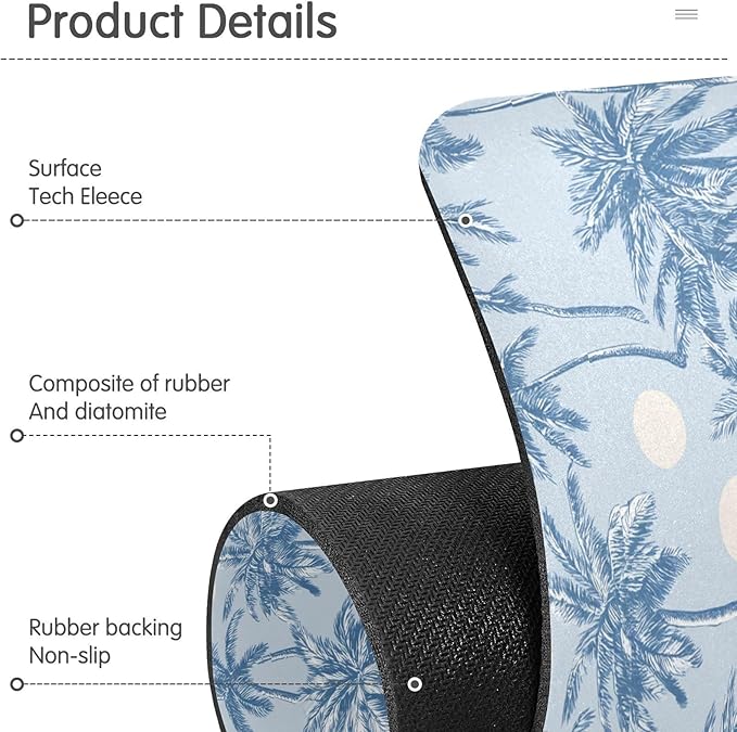 Kitchen Sink Splash Guard 2 PCS 14.7 Inch Sink Faucet Mat Splash Guard - Image 3