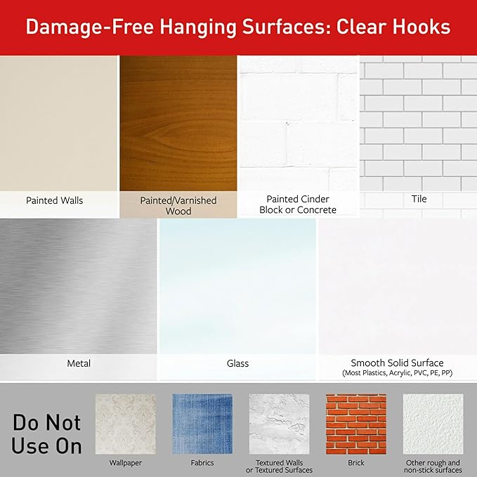 Command Small Metallic Hooks Brass Color, 4 Hooks and 5 Strips, Damage-Free - Image 8