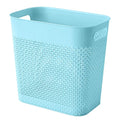 UUJOLY Plastic Small Trash Can Wastebasket, Garbage Container Basket by UUJOLY