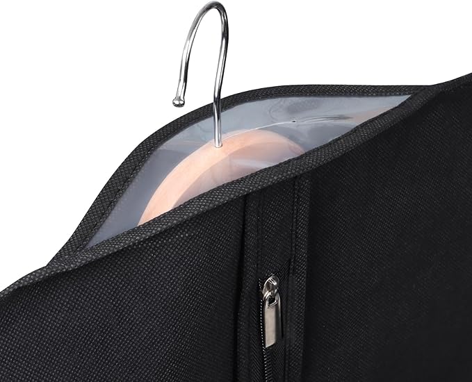 Syeeiex 72'' Long Dress Bags for Gowns, Garment Bags for Hanging Clothes - Image 4