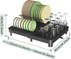 LEMIKKLE Dish Drying Rack, Large-Capacity Dish Drainer - Image 7