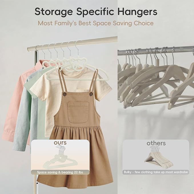 GoodtoU Velvet Hangers 50 Pack - Image 5