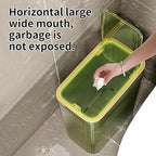 Transparent Trash Can, Bathroom Trash Cans - Image 5